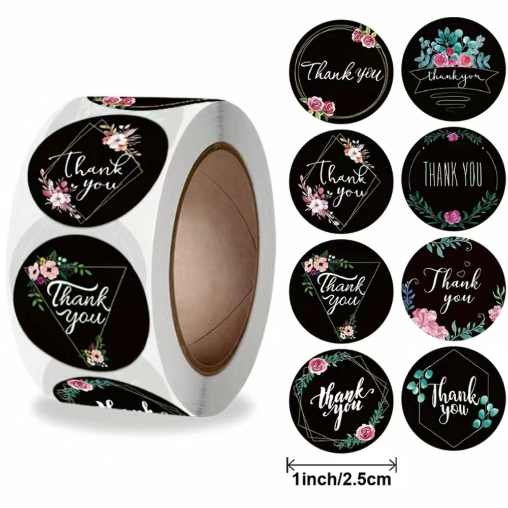 3/$25 Thank You Stickers 500 Count